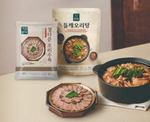 정다운, 환절기 잡는 ‘오리수육·들깨오리탕’ 출시...집에서 즐기는 프리미엄 HMR